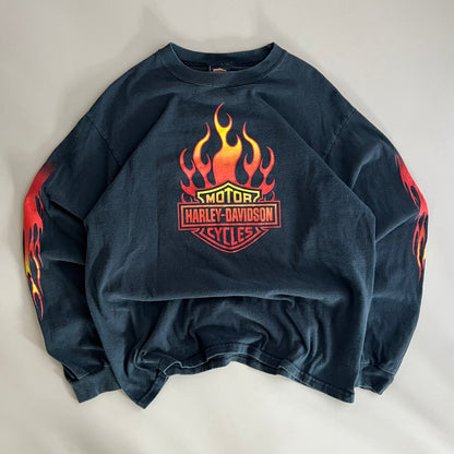 Large 2000 Harley-Davidson Wilkesboro, NC Long Sleeve Shirt