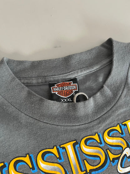 3XL 1995 Harey Davidson Mississippi State Rally T-shirt