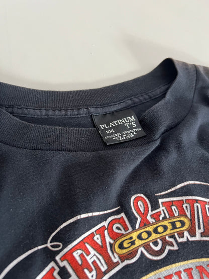 XXL 1987 Harley Davidson 3D Emblem T-shirt