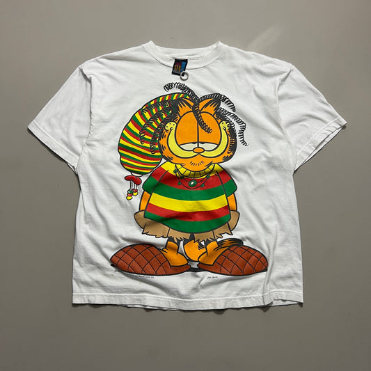 XL 1990s Garfield Reggae T-shirt