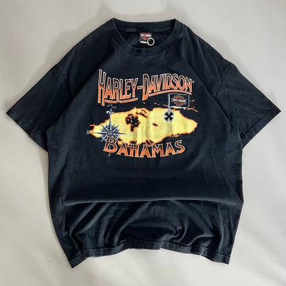 XL 2000s Harley-Davidson Nassau, Bahamas T-shirt