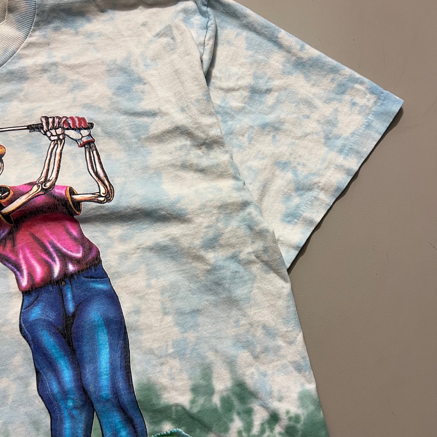 Large 1994 Grateful Dead Tour Golf T-shirt