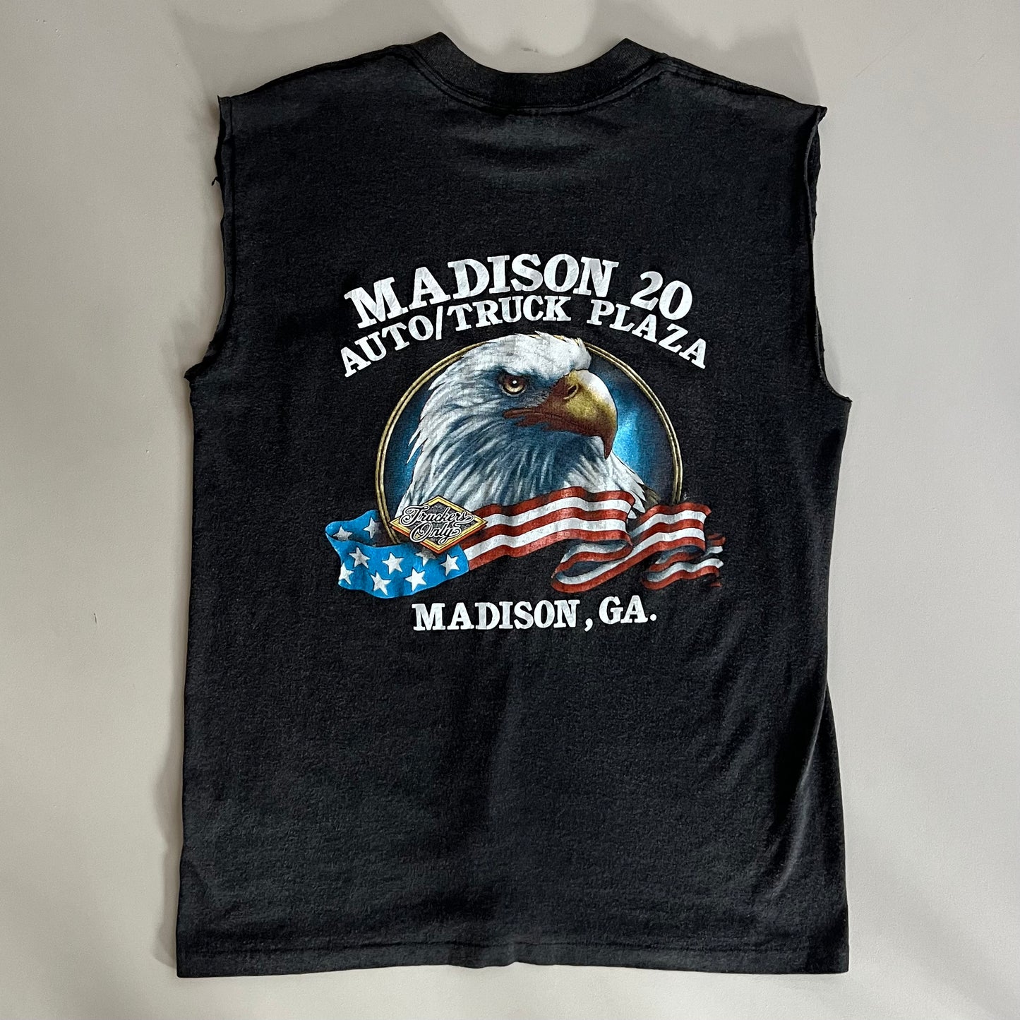 Medium 1987 Harley Davidson 3D Emblem Sleeveless Shirt