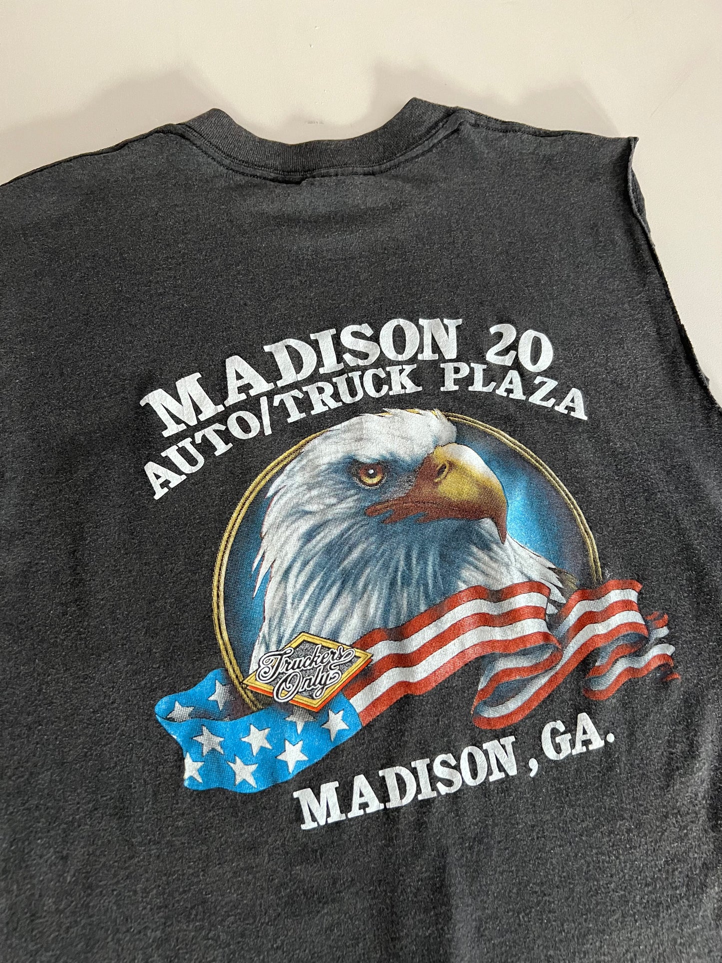 Medium 1987 Harley Davidson 3D Emblem Sleeveless Shirt