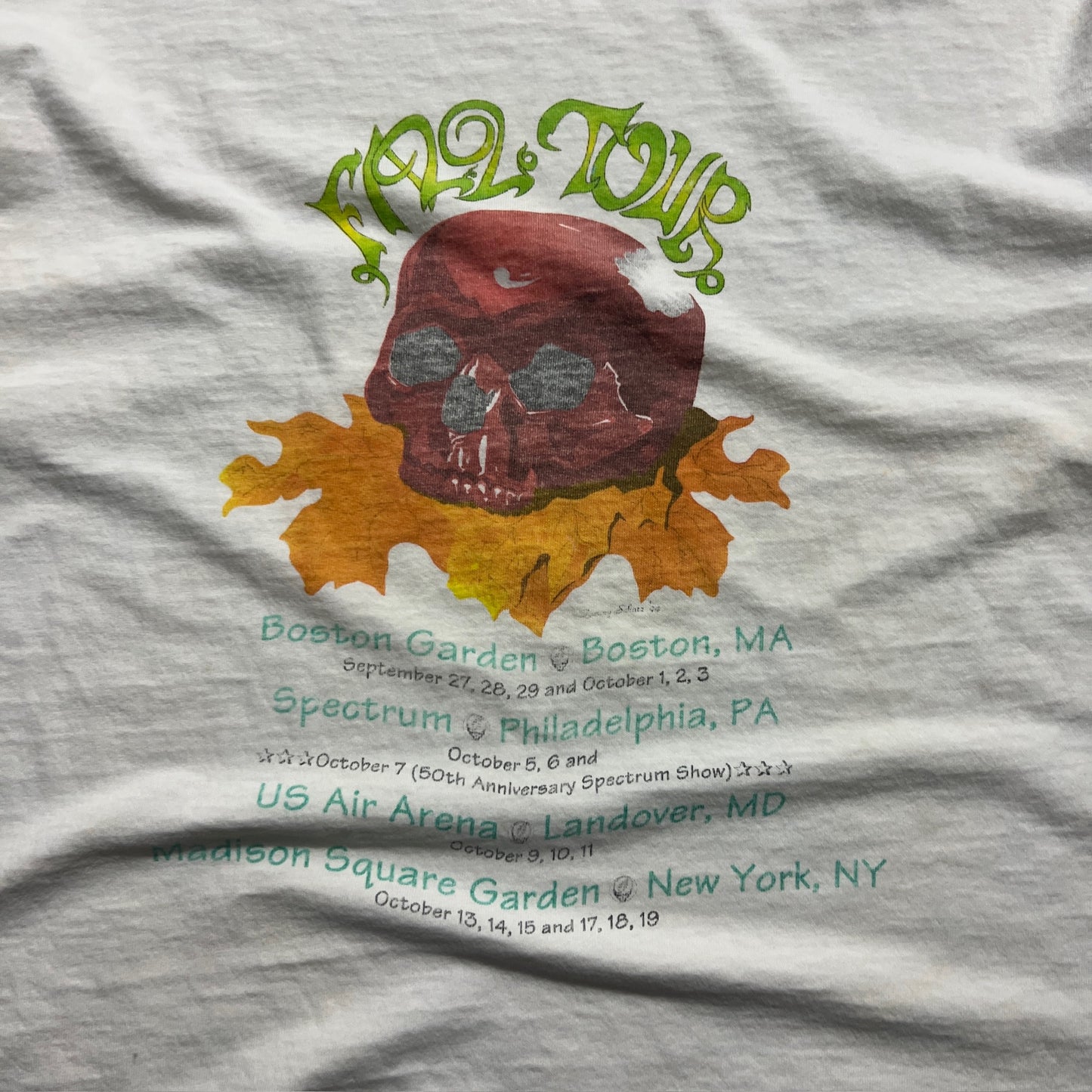 XL 1994 Grateful Dead Fall Tour T-shirt