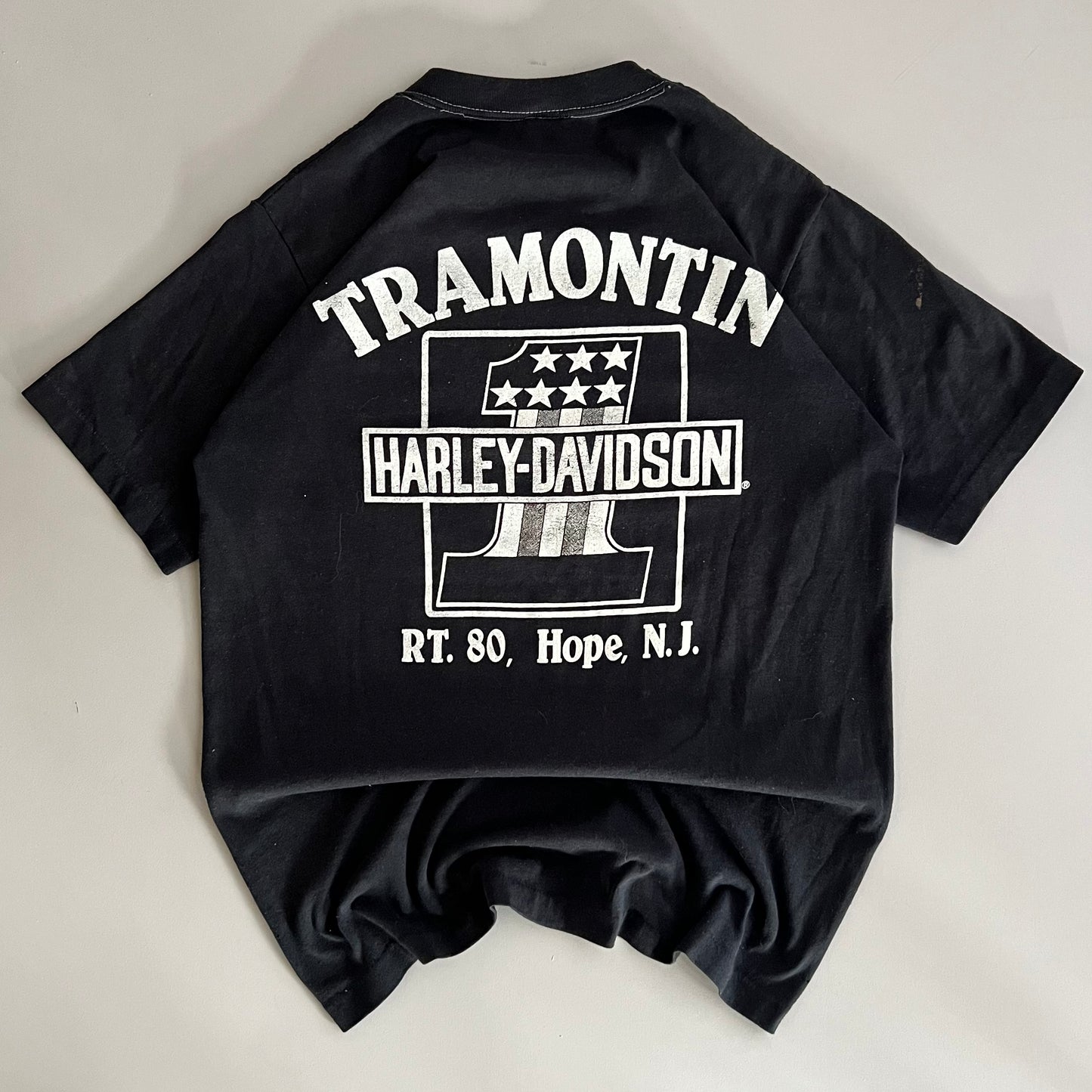 Medium 80s Harley Davidson New Jersey T-shirt