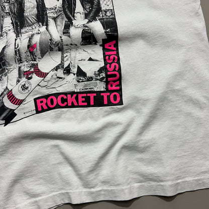 XL 1990s Ramones Rocket to Russia Cutoff T-shirt