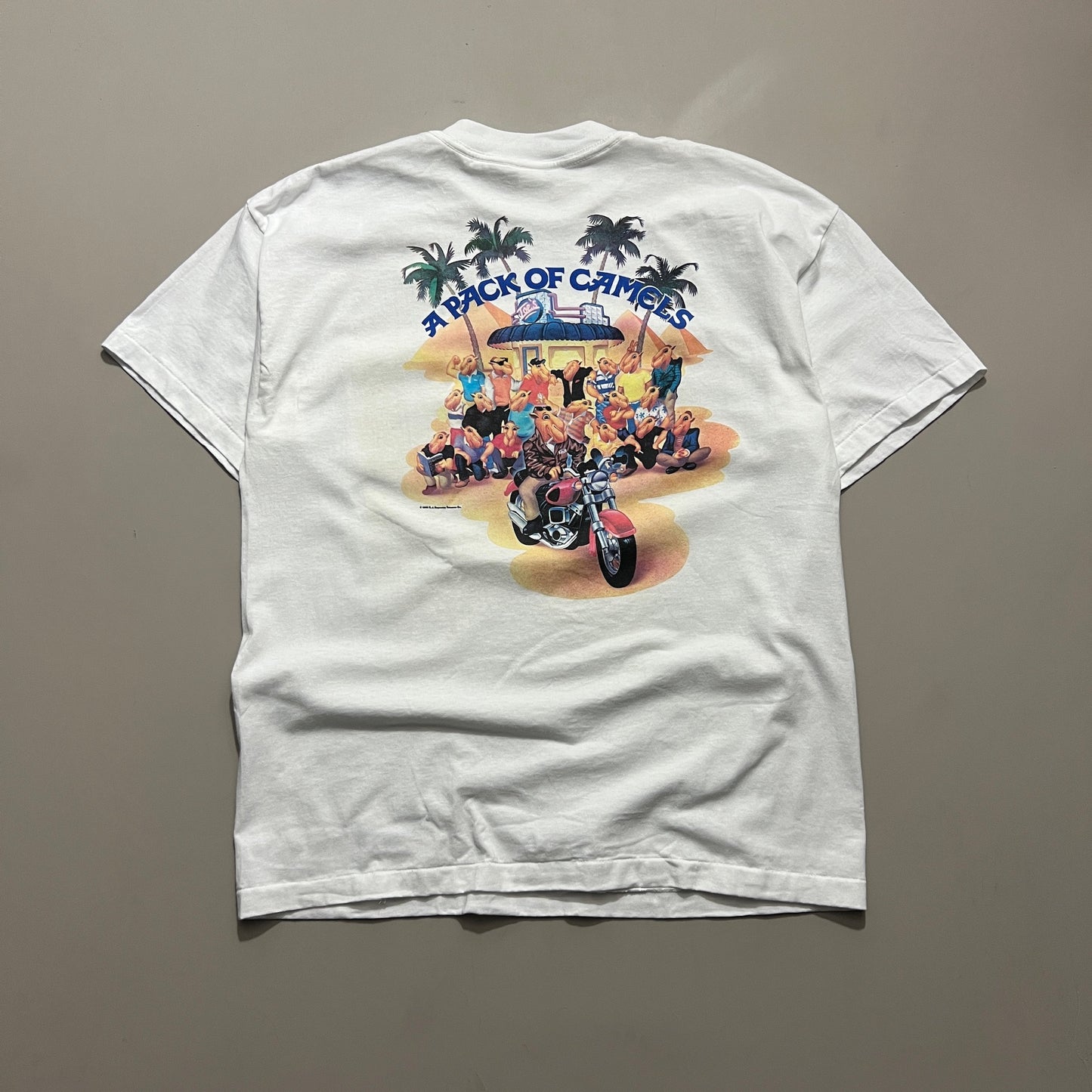 XL 1990 Camel A Pack of Camels T-shirt