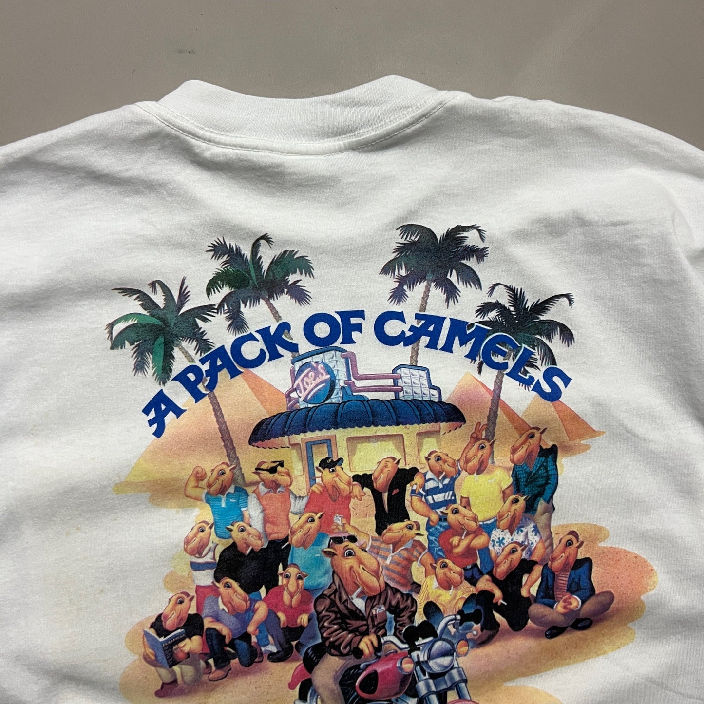 XL 1990 Camel A Pack of Camels T-shirt