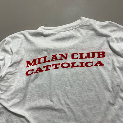 XXL 1980s Forza Milan FC Campion T-shirt