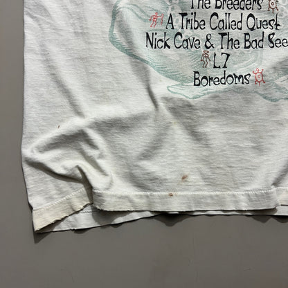 XL 1994 Distressed Lollapalooza Music Festival T-shirt