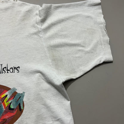 XL 1994 Distressed Lollapalooza Music Festival T-shirt