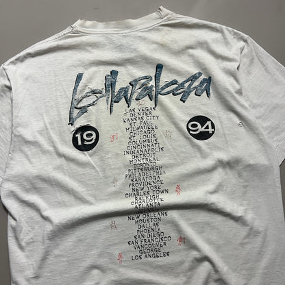 XL 1994 Distressed Lollapalooza Music Festival T-shirt