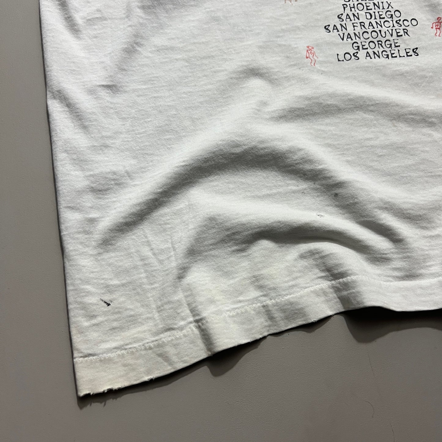 XL 1994 Distressed Lollapalooza Music Festival T-shirt