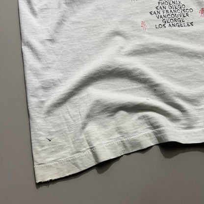 XL 1994 Distressed Lollapalooza Music Festival T-shirt