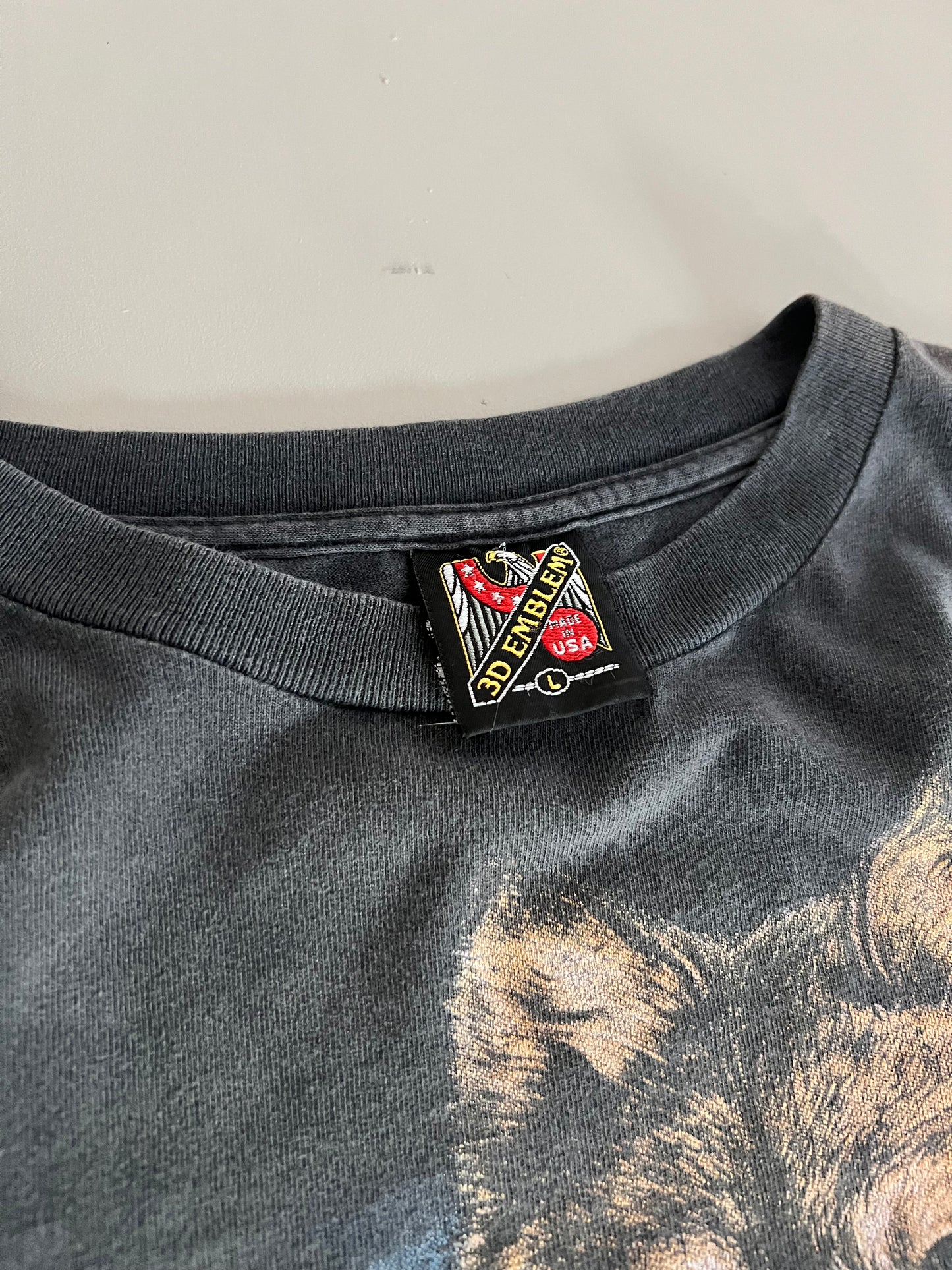 Large 1995 Survivors Biker T-shirt