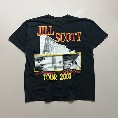 XL 2001 Jill Scott Who is Jill Scott? Tour T-shirt