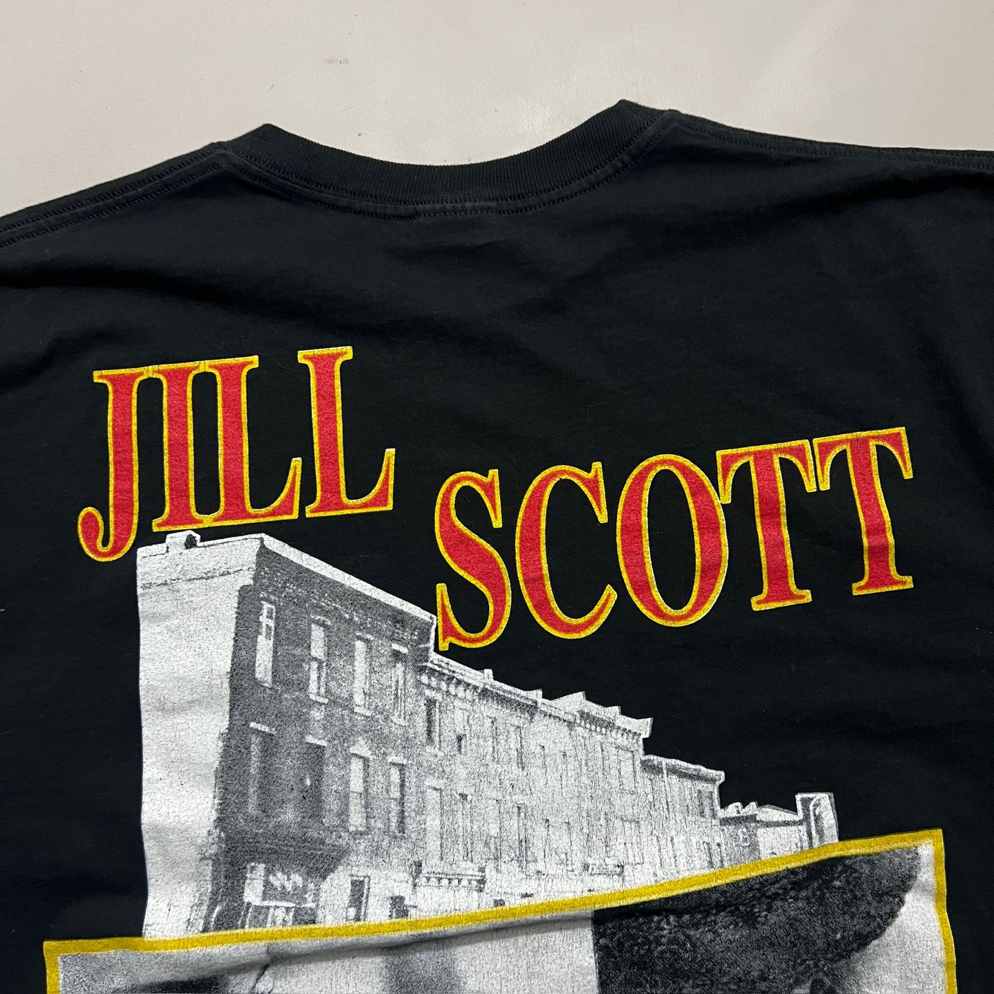 XL 2001 Jill Scott Who is Jill Scott? Tour T-shirt