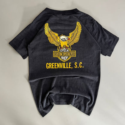 Medium 1980s Thrashed Harley Davidson South Carolina T-shirt