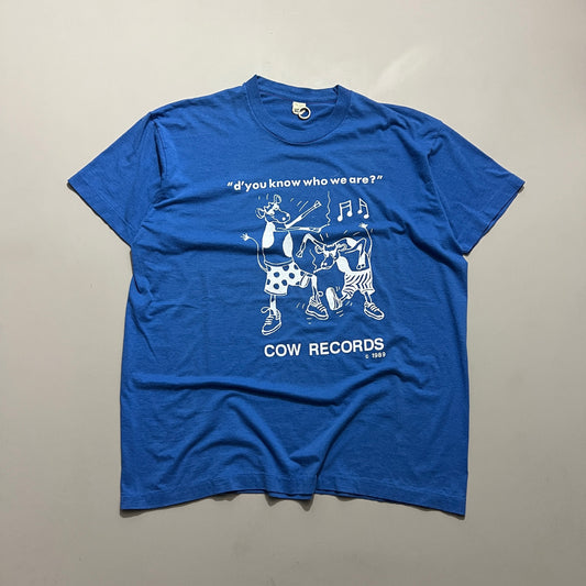 XXL 1989 Cow Records "D'you Know Who We Are?" Inspiral Carpets T-shirt