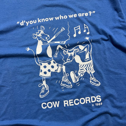 XXL 1989 Cow Records "D'you Know Who We Are?" Inspiral Carpets T-shirt
