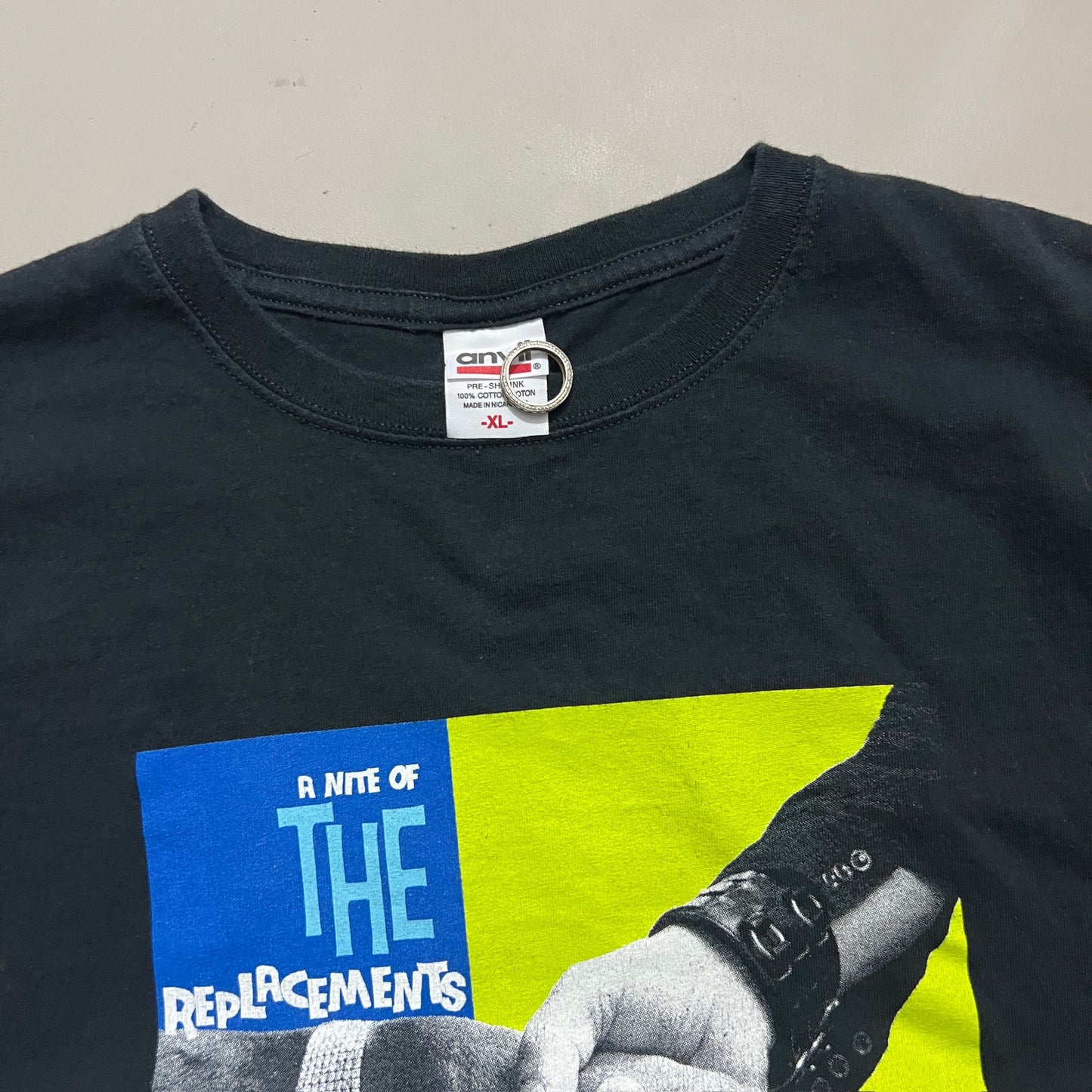 XL 2010 The Replacements + Big Star Benefit T-shirt