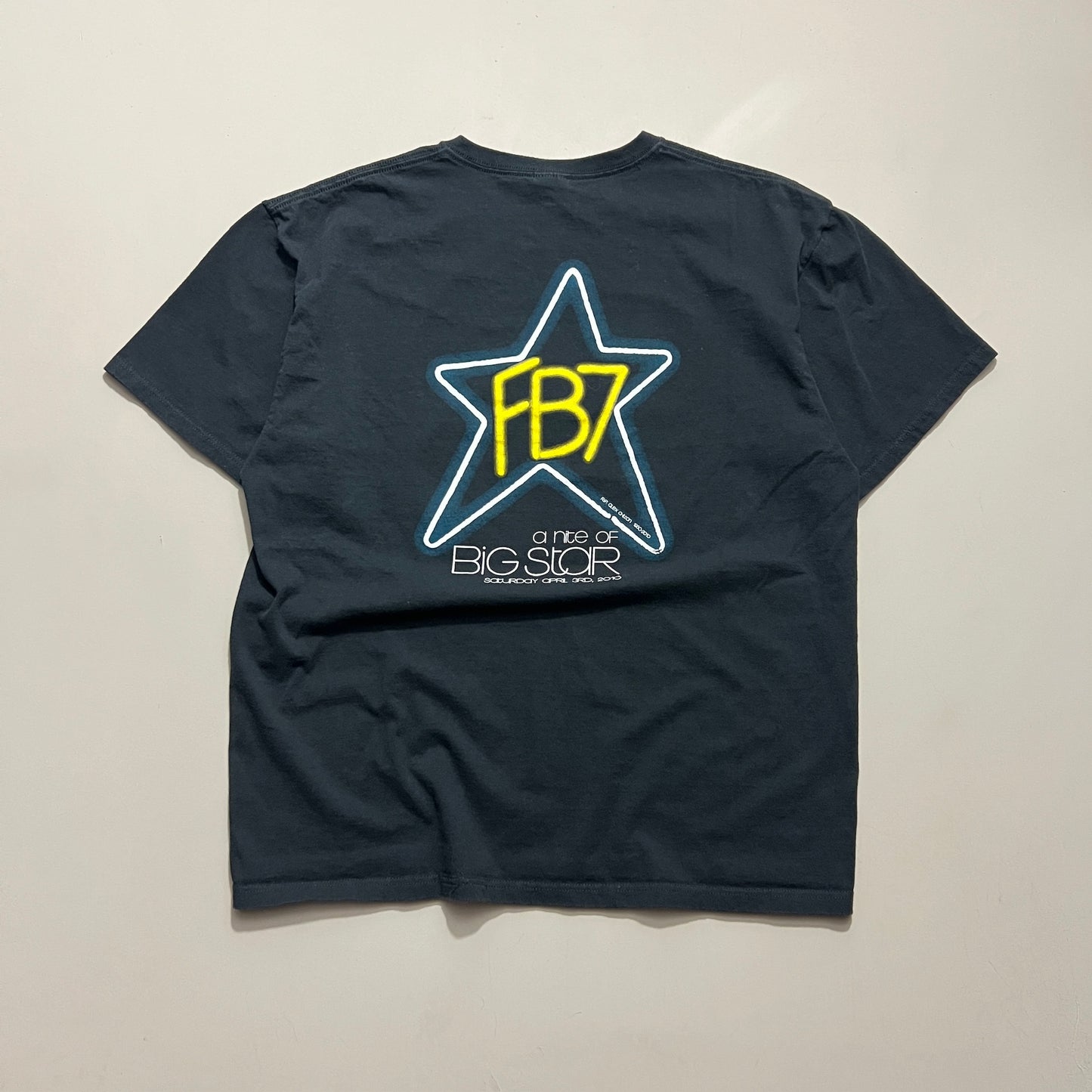 XL 2010 The Replacements + Big Star Benefit T-shirt