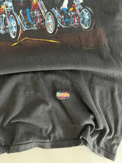 Small 1992 Easy Riders 20th Anniversary T-shirt