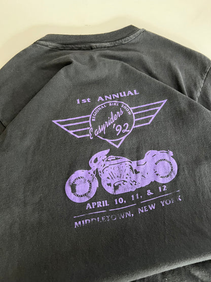 Small 1992 Easy Riders 20th Anniversary T-shirt