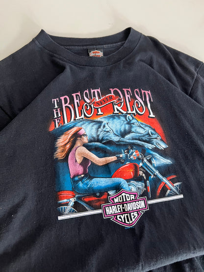 Large 1996 Harley Davidson New York T-shirt