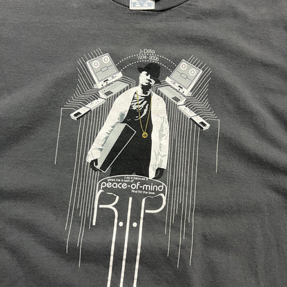 XL 2006 J. Dilla PEace of Mind Memorial T-shirt