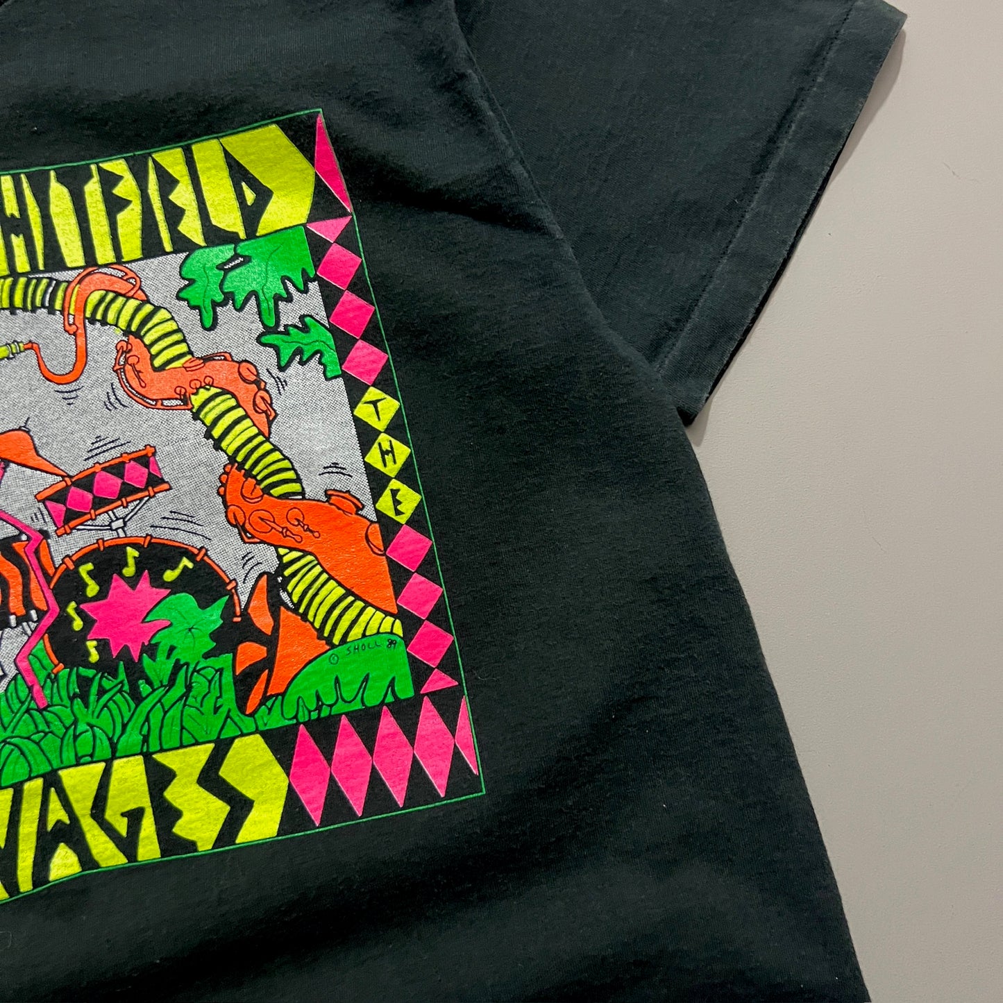 Large 1989 Barrence Whitfield and the Savages T-shirt