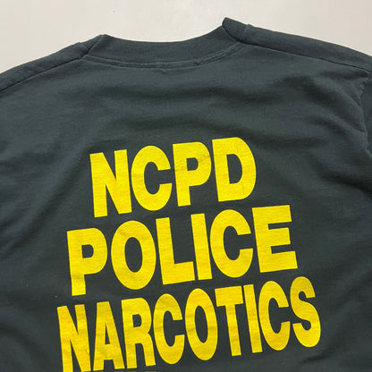 XL 1990s NCPD Police Narcotics T-shirt