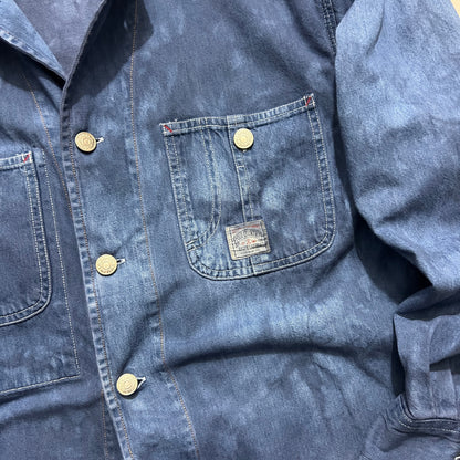Medium 90s Ralph Lauren Country Over Dye Denim Top