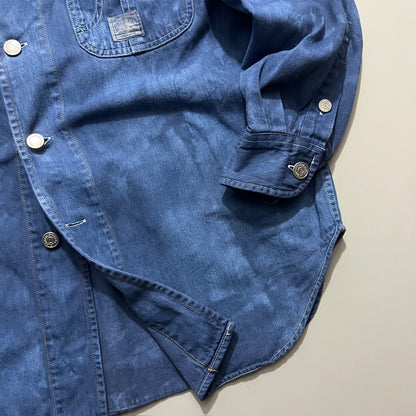 Medium 90s Ralph Lauren Country Over Dye Denim Top