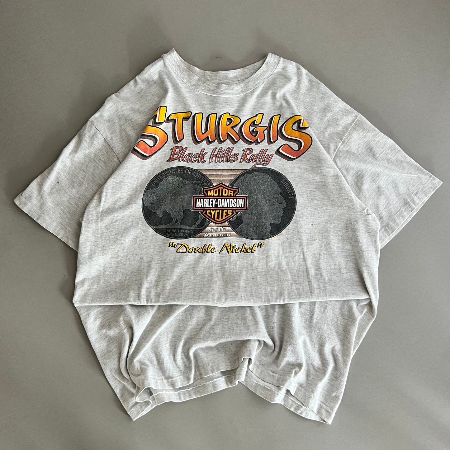 XL 90s Harley-Davidson Sturgis 55th Annual T-shirt