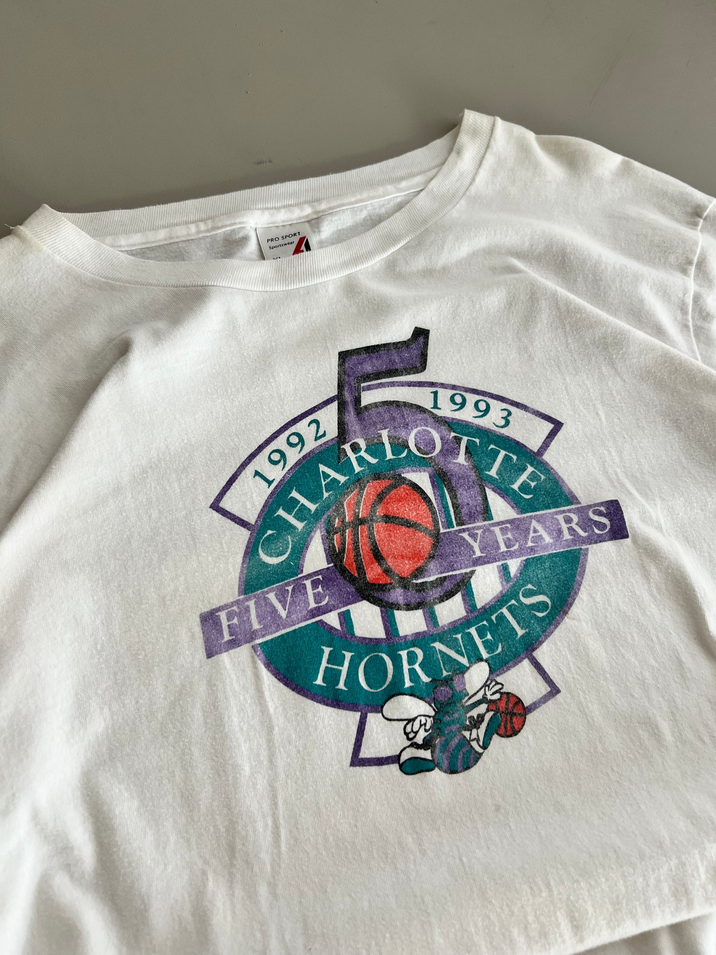 XL 1993 Charlotte Hornets T-shirt