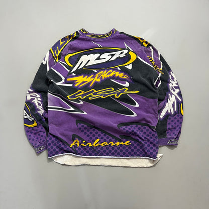 Large 1990s Distressed MSR Racing Supercross Jersey
