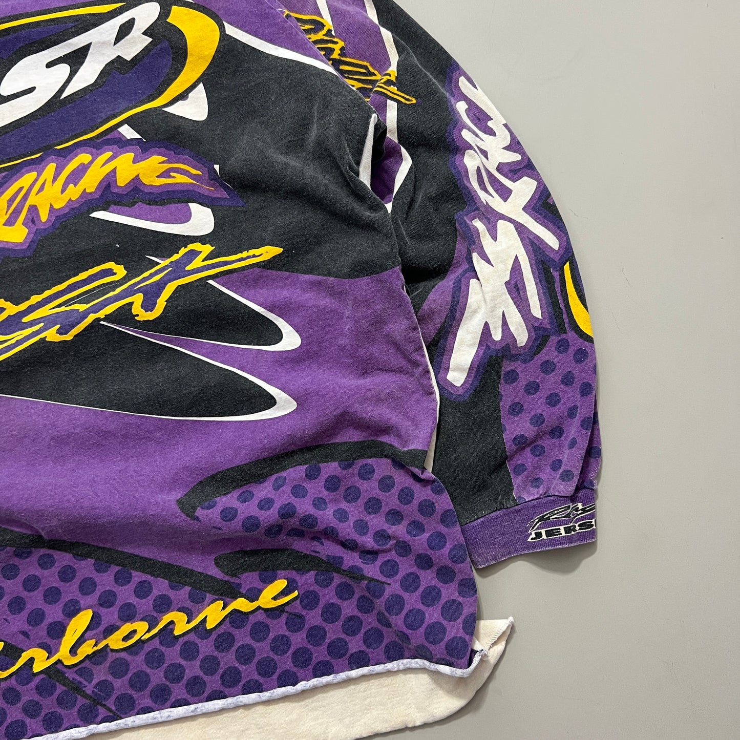 Large 1990s Distressed MSR Racing Supercross Jersey