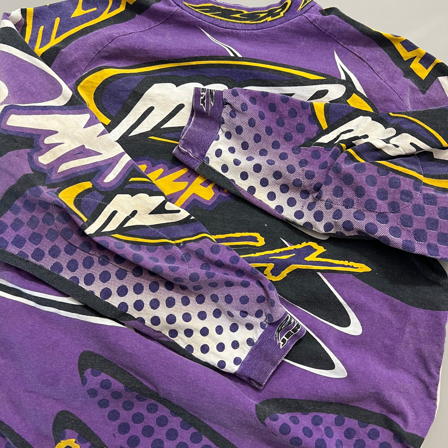 Large 1990s Distressed MSR Racing Supercross Jersey