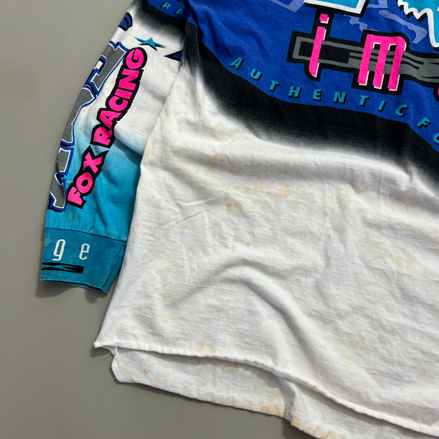 XL 1990s Distressed Fox Image Racewear Supercross Jersey