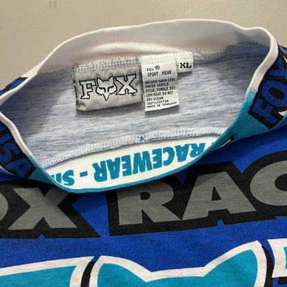XL 1990s Distressed Fox Image Racewear Supercross Jersey