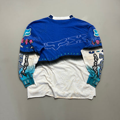 XL 1990s Distressed Fox Image Racewear Supercross Jersey