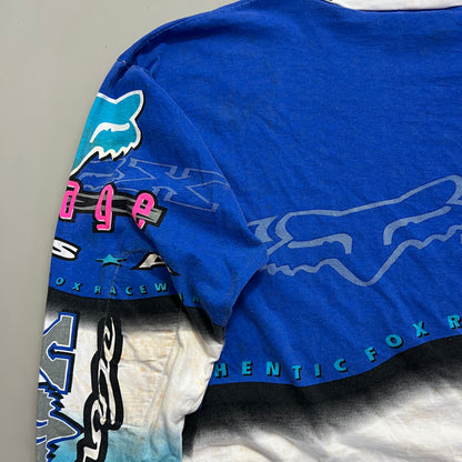 XL 1990s Distressed Fox Image Racewear Supercross Jersey