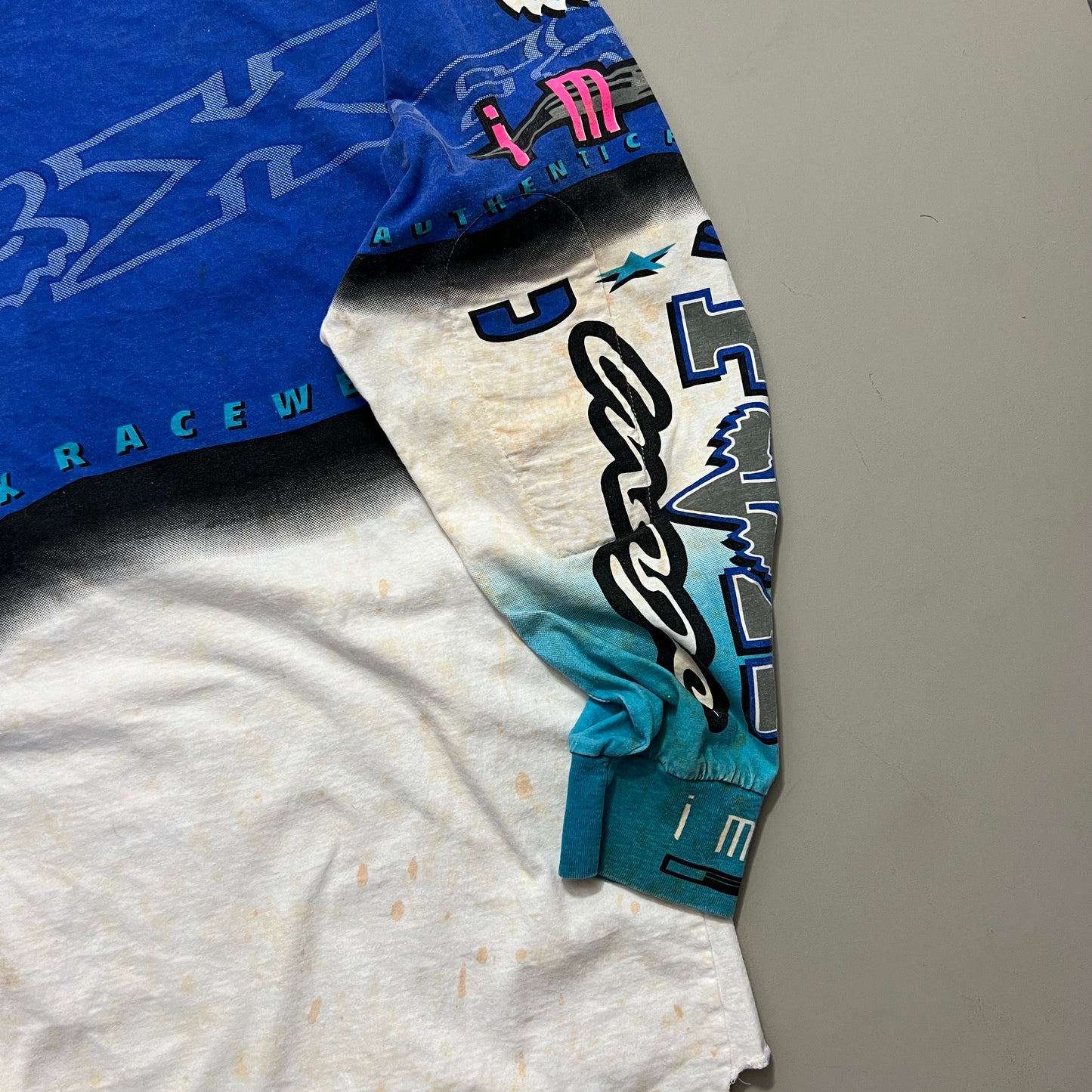 XL 1990s Distressed Fox Image Racewear Supercross Jersey
