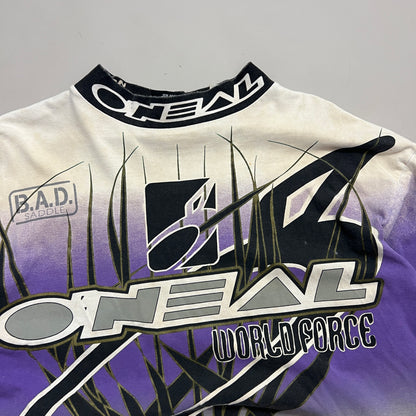 Large 1990s Distressed O'Neal World Force Supercross Jersey