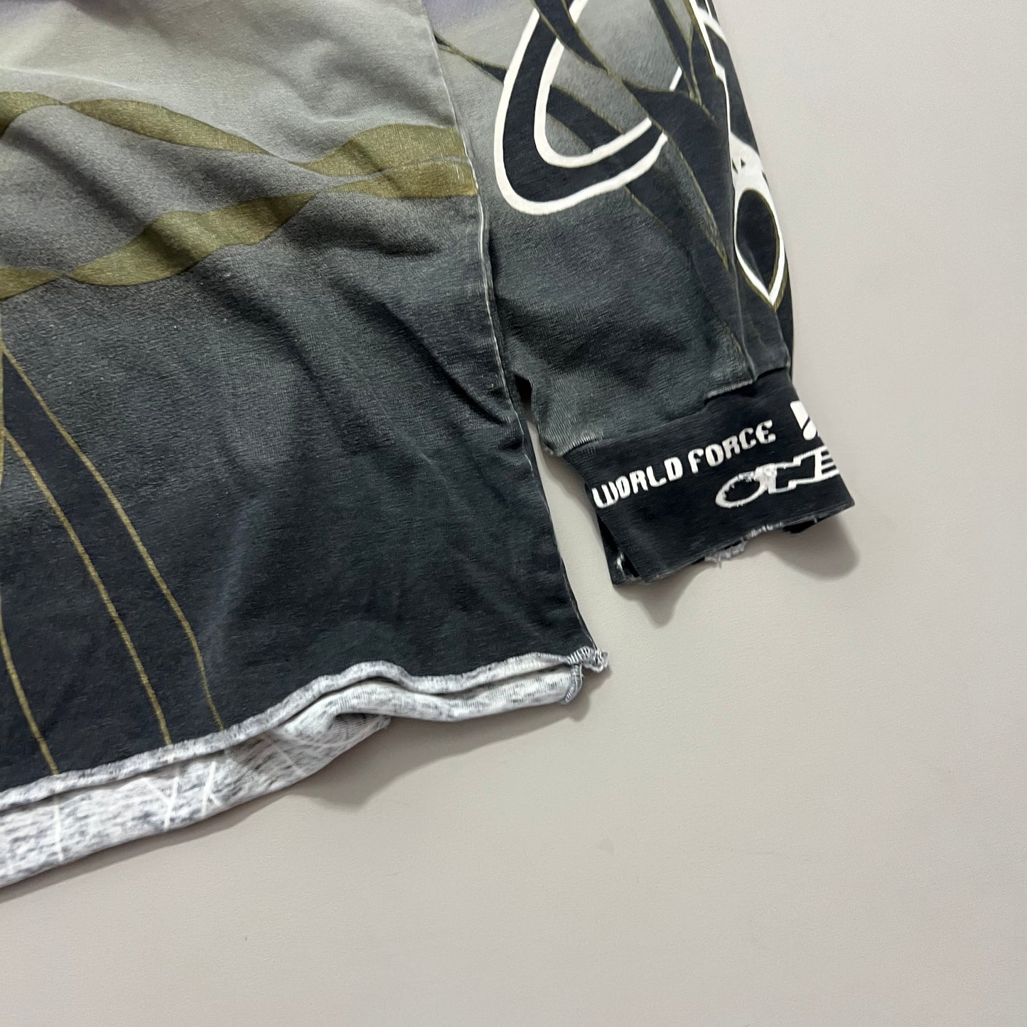 Large 1990s Distressed O'Neal World Force Supercross Jersey