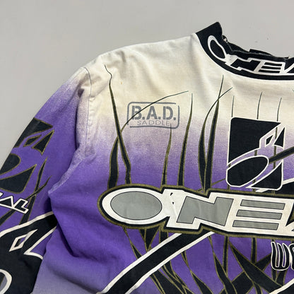 Large 1990s Distressed O'Neal World Force Supercross Jersey