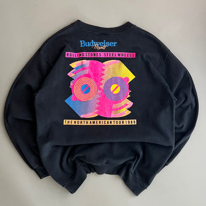 Large 1989 The Rolling Stones North America Tour Sweatshirt
