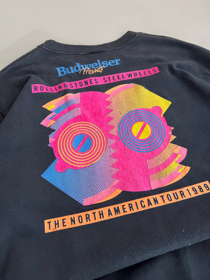 Large 1989 The Rolling Stones North America Tour Sweatshirt